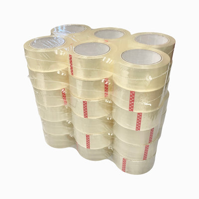 Clear Duct Tape Carton Sealing Tapes Clear Packing Tape - 24 Rolls, 2.83" X 110 Yards, 1.9 Mil Carton Sealing Tape Premium Adhesive Packaging Tape - Foto 13