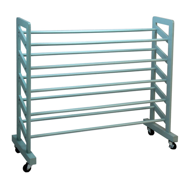 Oceanstar 5-Tier Shoe Rack, Turquoise