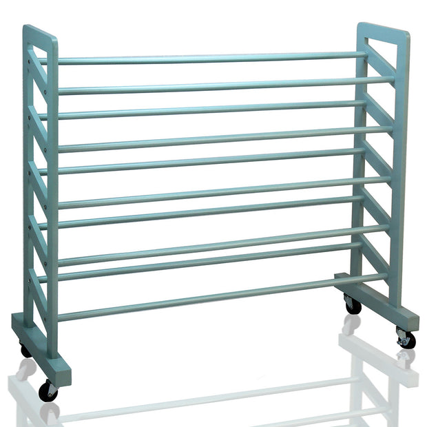 Oceanstar 5-Tier Shoe Rack, Turquoise