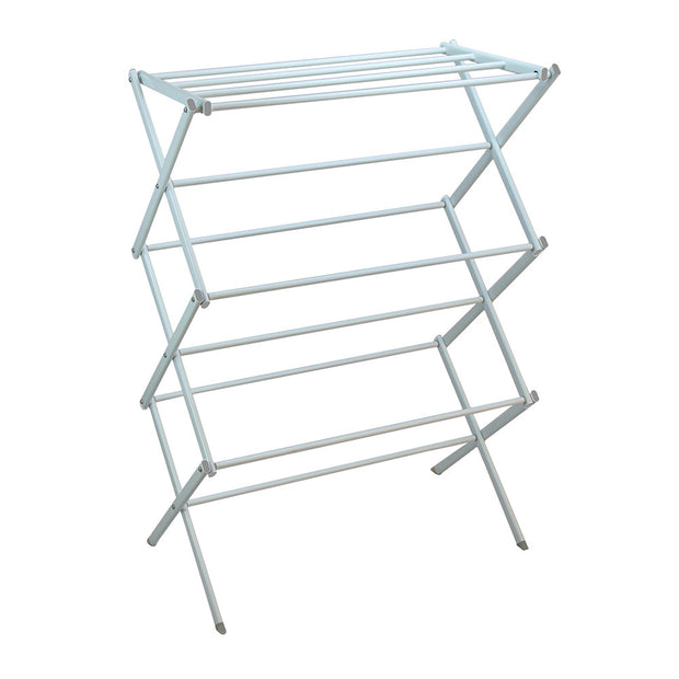 dress dryer rack Oceanstar 3-Tier Foldable Drying Rack, White