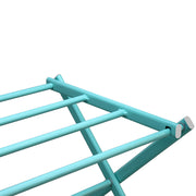 Oceanstar 3-Tier Foldable Drying Rack, Turquoise
