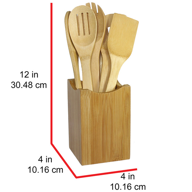 Wooden Spatula for Cooking, Kitchen Spatula Set of 4