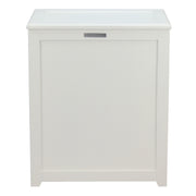 Oceanstar Storage Laundry Hamper, White