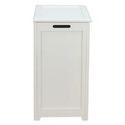 Oceanstar Storage Laundry Hamper, White