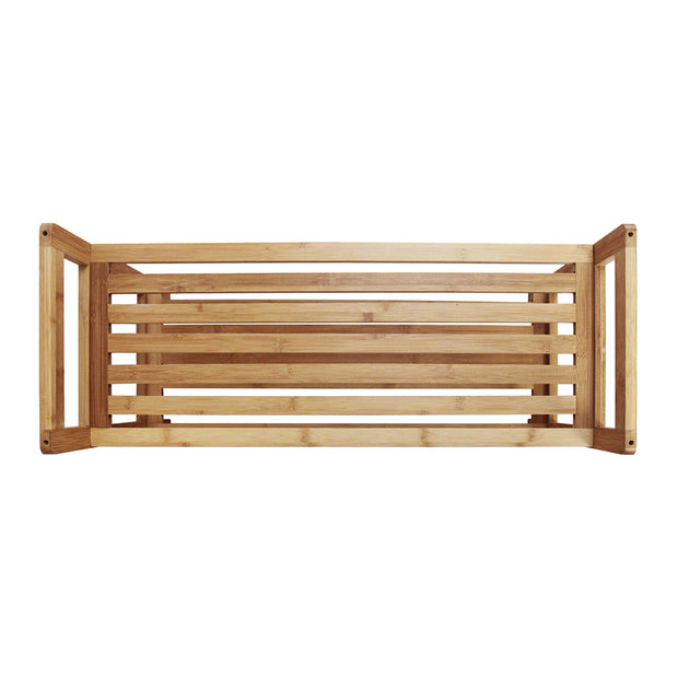 Oceanstar 2-Tier HPL Bamboo Shoe Rack